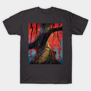 Eyvind Earle Conceptual Surrealist painter T-Shirt